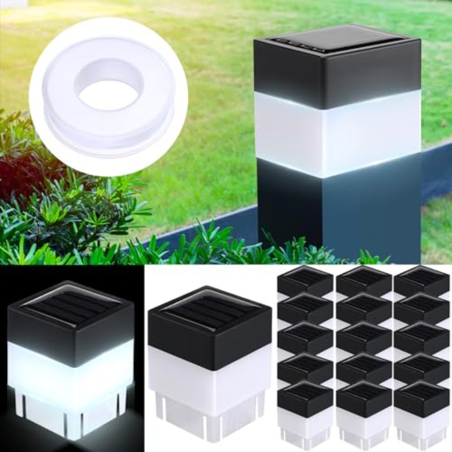 20 Pack Solar Fence Post Cap L – Post Cap Light Bewertung und Preis