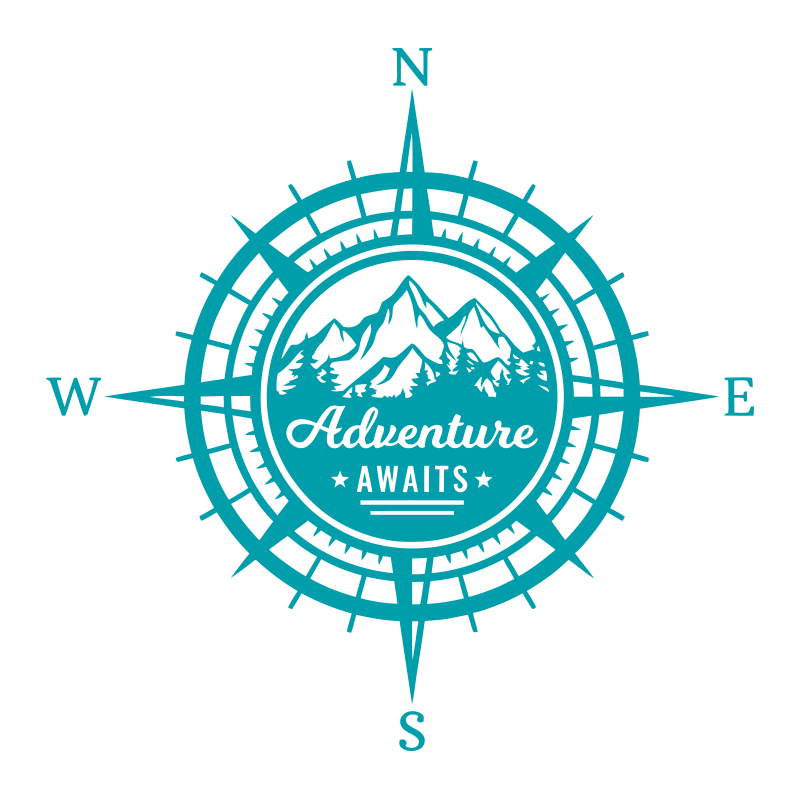 Adventure Awaits Compass Car S - Outdoor Adventure Words recensie en prijs