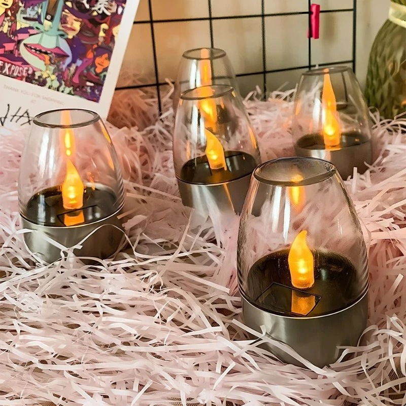 LED Solar Candles Light Flamel – Outdoor Lighting Under Pergola Bewertung und Preis