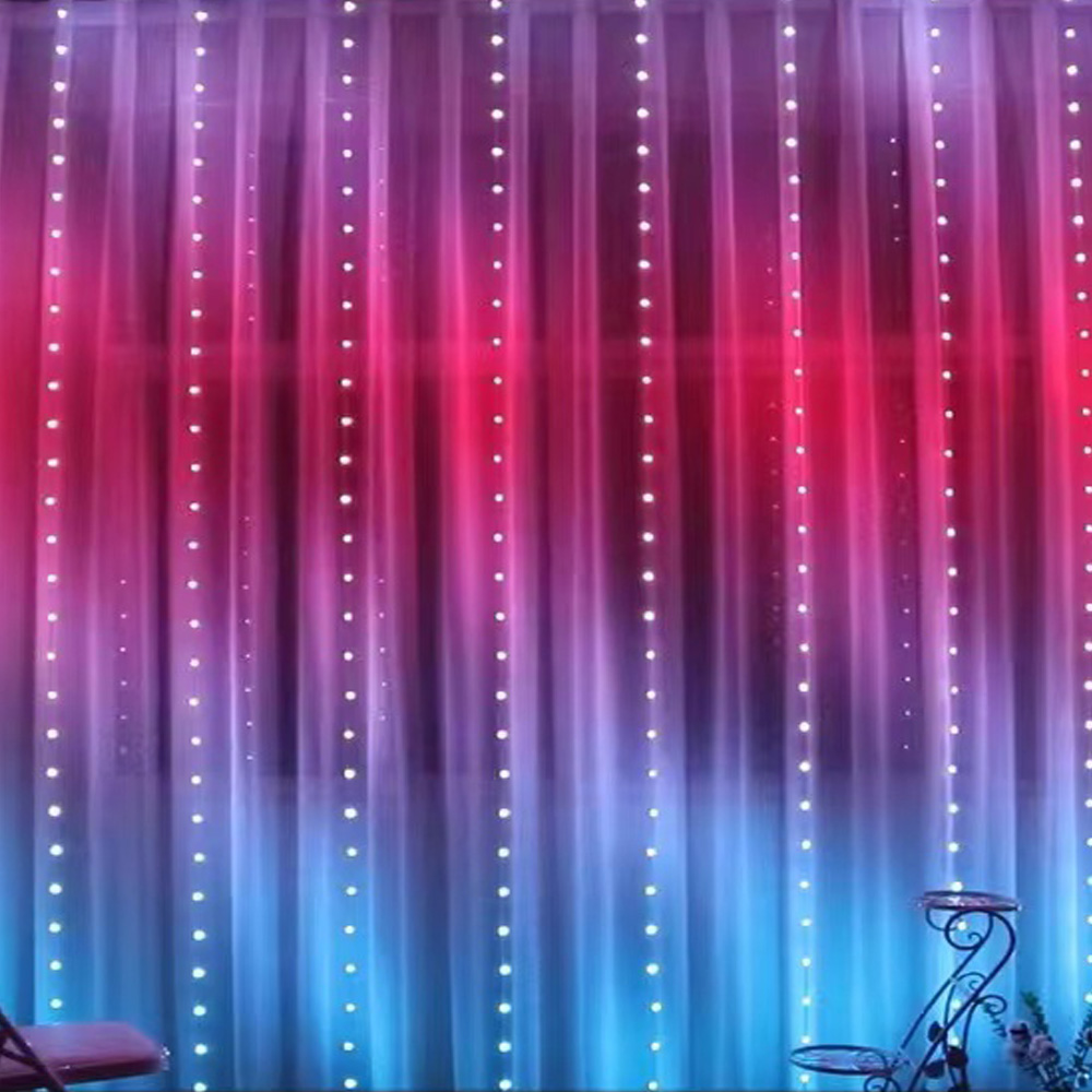 3M RGB Smart LED Curtain Light – Outdoor Lighting Usb Bewertung und Preis