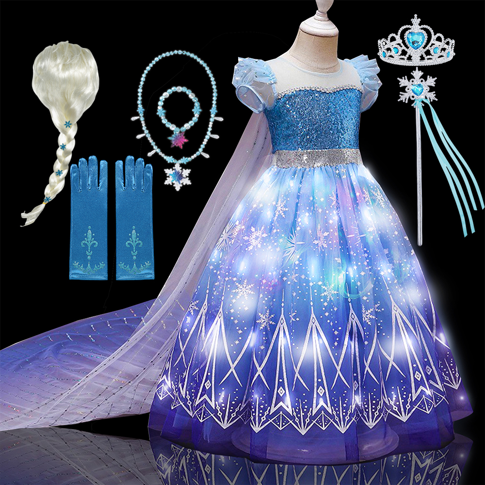Kids Copslay Elsa LED Light Up – Outdoor Lighting Halloween Bewertung und Preis