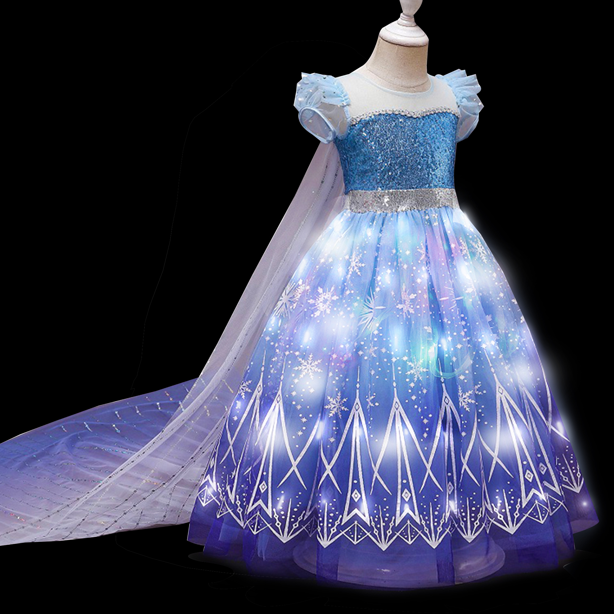 Kids Copslay Elsa LED Light Up – Outdoor Lighting Halloween Bewertung und Preis