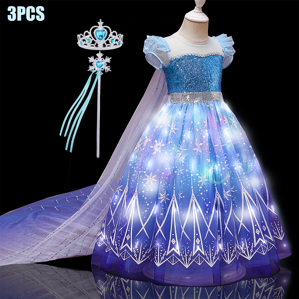 Kids Copslay Elsa LED Light Up – Outdoor Lighting Halloween Bewertung und Preis