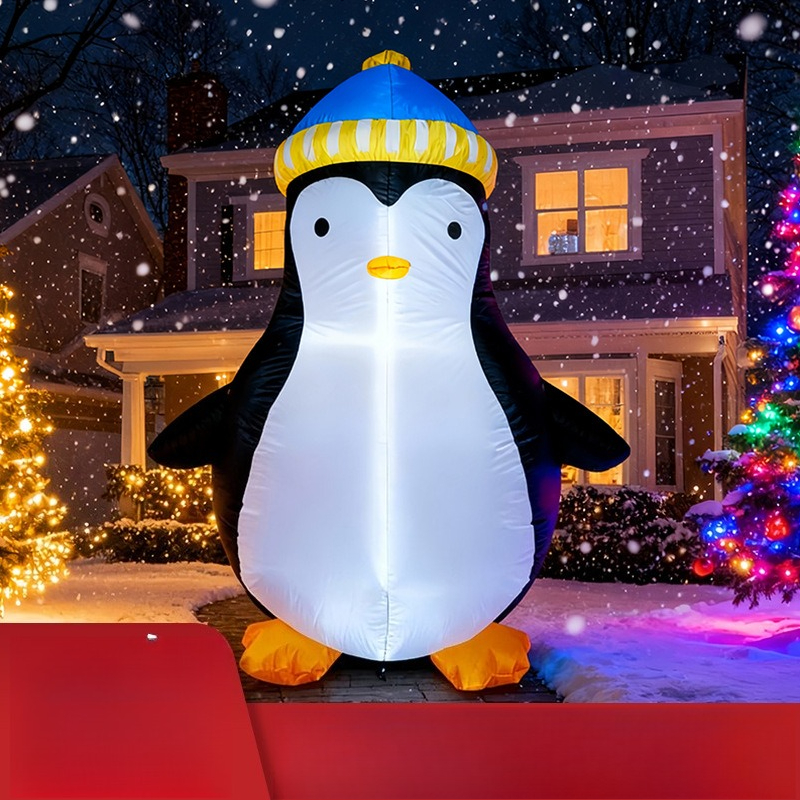 1.5M Christmas Penguin Inflata – Outdoor Lighting For Christmas Bewertung und Preis