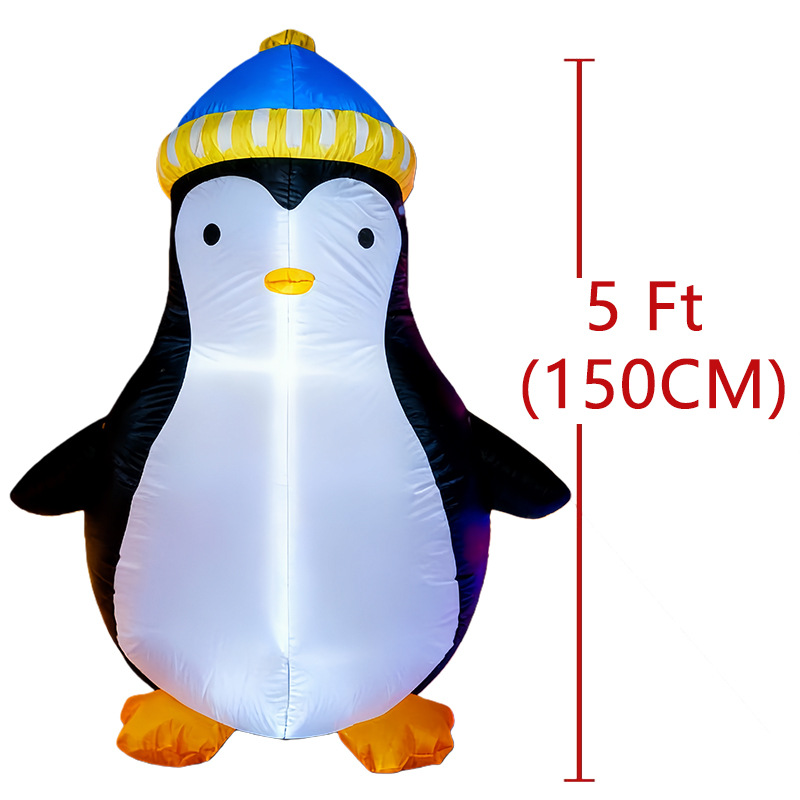 1.5M Christmas Penguin Inflata – Outdoor Lighting For Christmas Bewertung und Preis