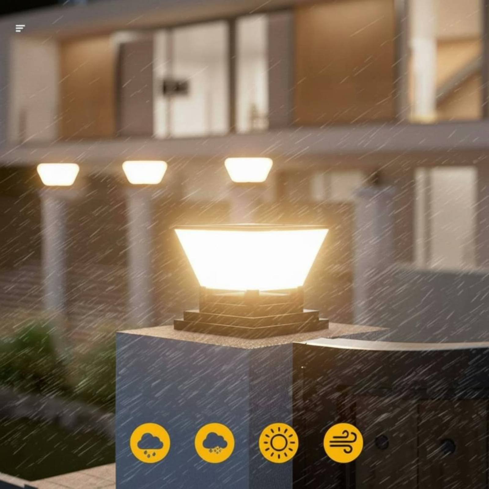 Solar Post Light Water Resista – Outdoor Lighting Ip65 Bewertung und Preis