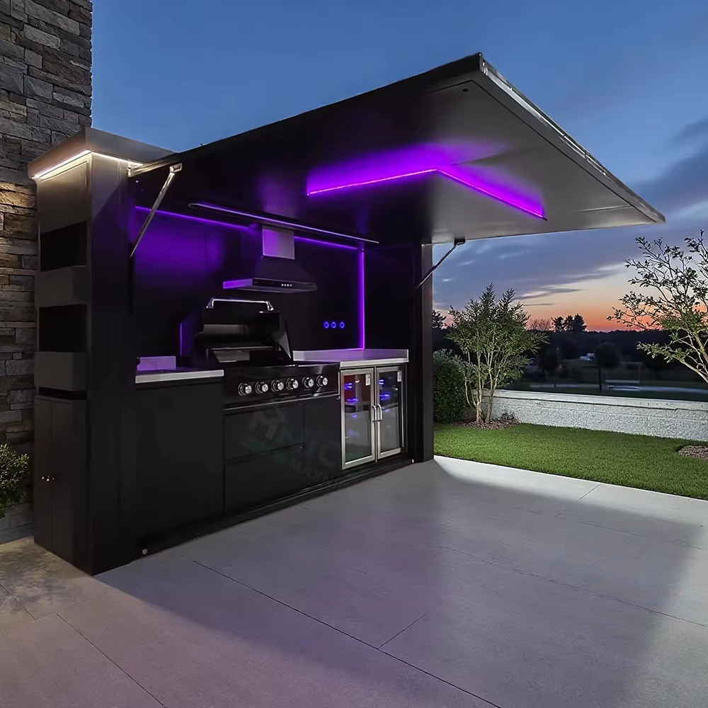 Aluminum Outdoor Kitchen Suite – Outdoor Lighting Restaurant Bewertung und Preis