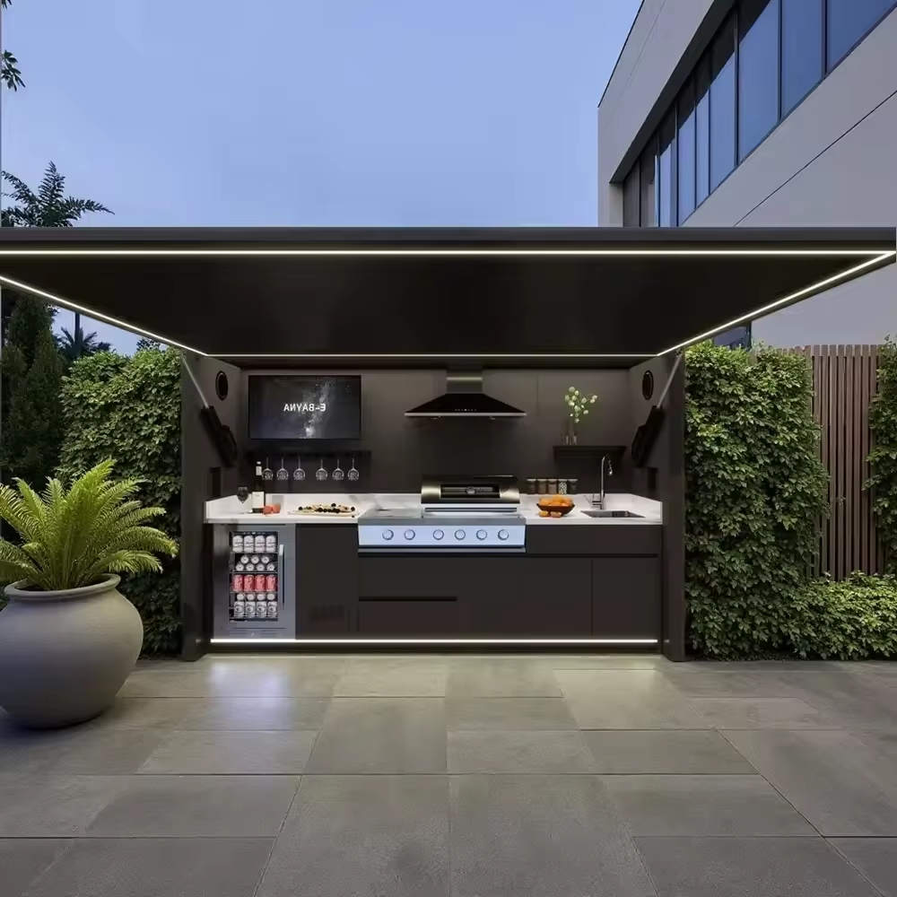 Aluminum Outdoor Kitchen Suite – Outdoor Lighting Restaurant Bewertung und Preis