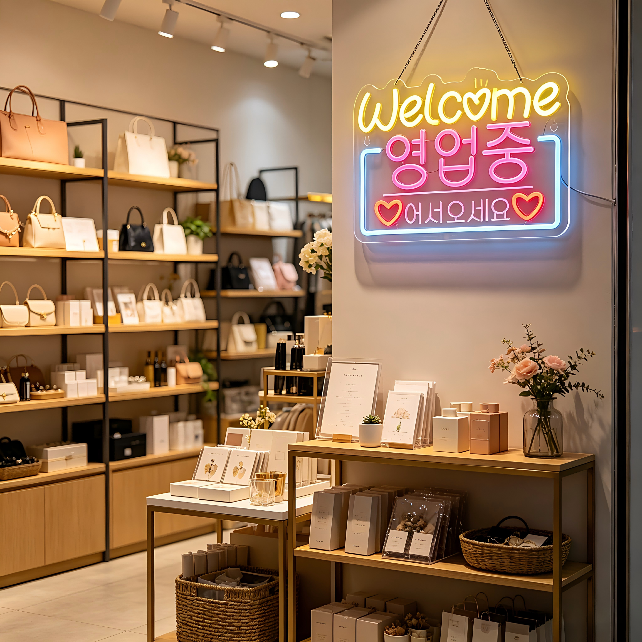 Korean Welcome on Sale Neon Si – Outdoor Lighting Restaurant Bewertung und Preis